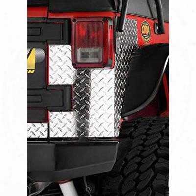 Warrior Rear Corners (polished Aluminum) - 920a