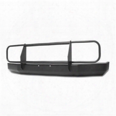 Warrior Rock Crawler Front Bumper With Brush Guard And Winch Mount (black) - 56054