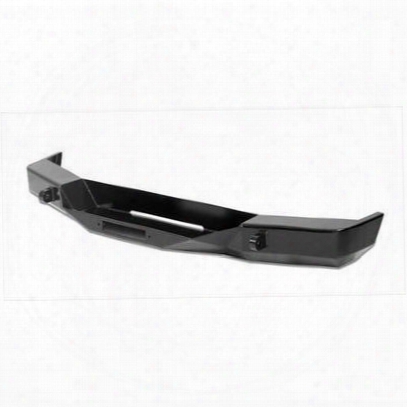 Warrior Rock Crawler Front Bumper With D-rings And Winch Mount (black) - 565