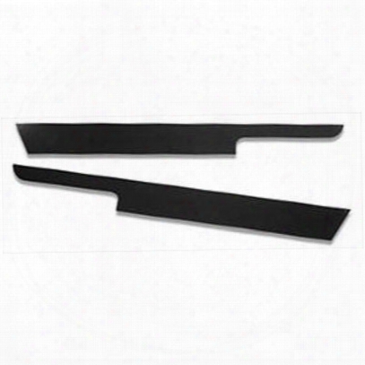 Warrior Sideplates With Lip (black) - 909uxpc