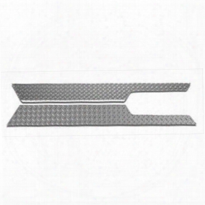 Warrior Sideplates With Lip Under Body Tub (aluminum Diamond Plate) - 906u