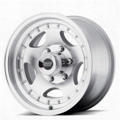 American Racing Ar23, 15x10 Wheel With 6 On 5.5 Bolt Pattern - Machined With Clear Coat - Ar235183