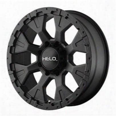 Helo He878, 18x9 Wheel With 8 On 170 Bolt Pattern - Satin Black- He87889087712n