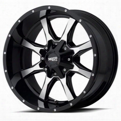 Moto Metal Mo970, 20x10 Wheel With 5 On 5 And 5 On 5.5 Bolt Pattern - Black - Mo97021035324n