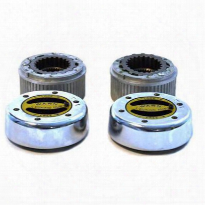 Warn 35 Spline Premium Manual Locking Hubs (chrome ) - 62672