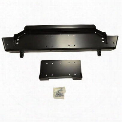 Warn Rock Crawler Stubby Front Bumper Without Grille Guard Tube (black) - 87700