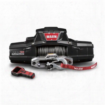 Warn Zeon Platinum 10-s Recovery Winch With Spydura Synthetic Rope - 92815