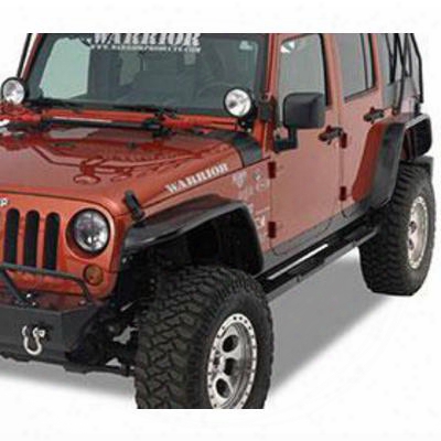 Warrior Jk Wrangler Front Tube Flares (bare Metal) - S7311-raw