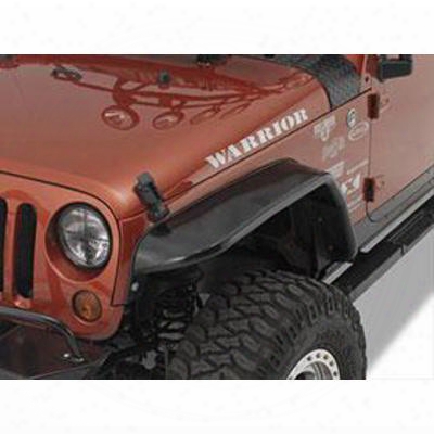 Warrior Jk Wrangler Front Tube Flares (black) - S7311
