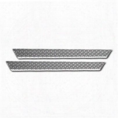 Warrior Rocker Panel Sideplates (aluminum Diamond Plate) - 931