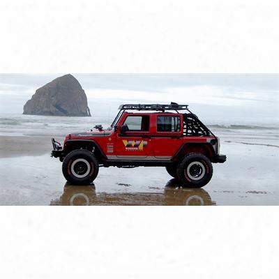 Warrior Sideplates With Lower Door Cover (black Steel) - S927e