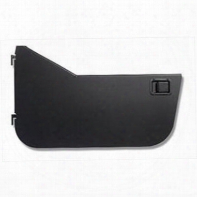 Warrior Smooth Black Steel Half Doors With Slider Paddle Handles (black) - S902door