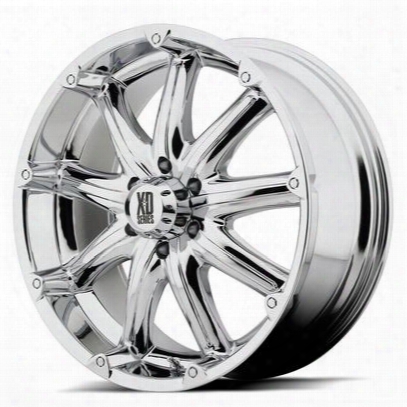 Xd Wheels Badlands Xd779, 22x9.5 With 6 On 5.5 Bolt Pattern - Chrome-xd77922968218a