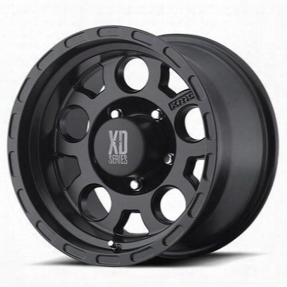 Xd Wheels Xd122 Enduro , 16x8 With 8 On 6.5 Bolt Pattern - Matte Black-xd12268080700