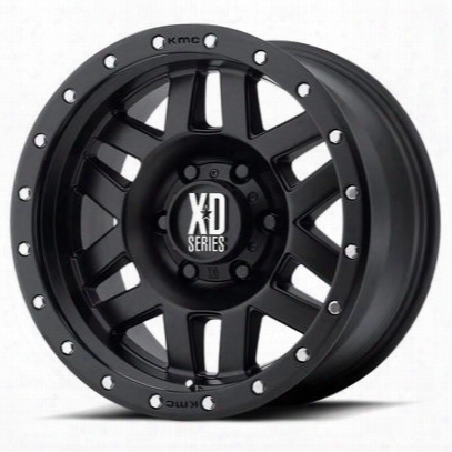 Xd Wheels Xd128 Machete, 20x9 With 5 On 5 Bolt Pattern - Black-xd12829050700