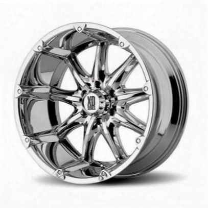 Xd Wheels Xd779 Badlands, 18x9 With 5 On 4.5 Bolt Pattern - Chrome-xd77989012218