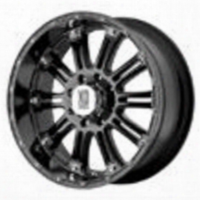 Xd Wheels Xd795 Hoss, 18x9 With 5 On 5 Bolt Pattern - Gloss Black With Machined Face-xd79589050818