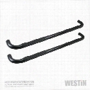 Westin Signature Series Wheel to Wheel Length Round Step Bars (Chrome) - 25-2155