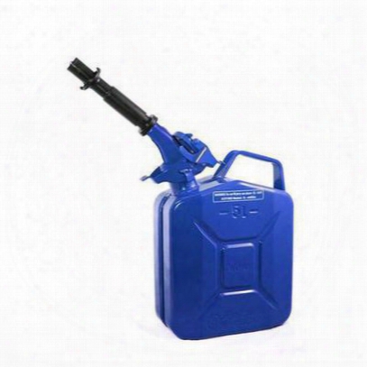 Wavian Steel Gas Can With Spout - Jc005blue
