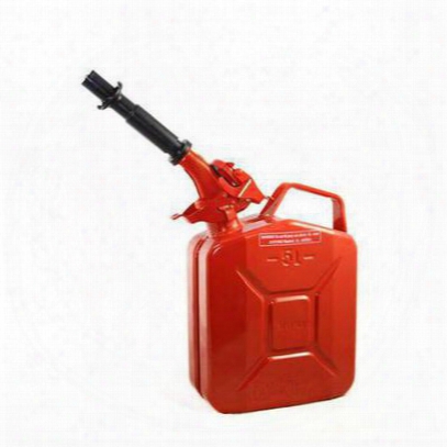 Wavian Steel Gas Can With Spout - Jc005rvs
