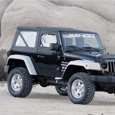 Xenon Jk Wrangler Step Down Desig Nfender Flares (paintable) - 9000