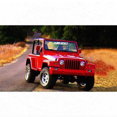 Xenon Tj Wrangler Traditional Design Front Fender Flare (paintable) - 8302