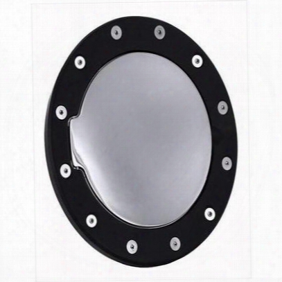 Ami Billet Fuel Door (b Lack/chrome) - 6031kc