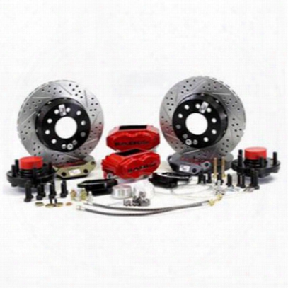 Baer Brakes 12 Inch Rear Ss4 Brake System With Red Calipers (red) - 4402000r
