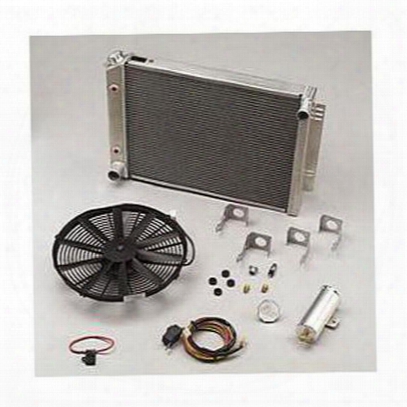 Be Cool Dual Core Radiator Module Assembly For Gm V8 Engines With Automatic Transmission - 83007