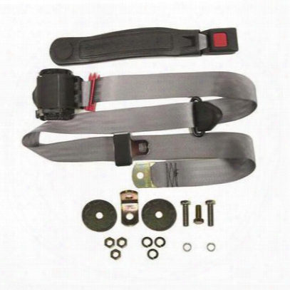 Beams 3-point Shoulder Harness Belt In Gray - F0721-637409