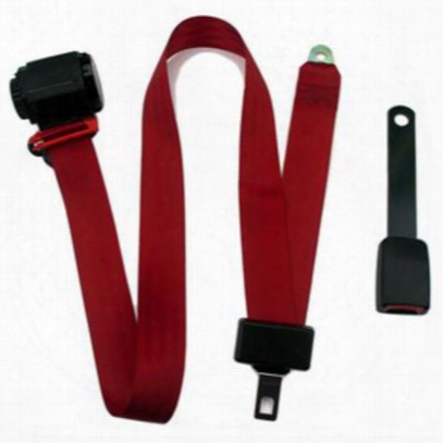Beams Replacement 3-point Shoulder Hrness Front Seat Belt In Red - Jptj0306f-27