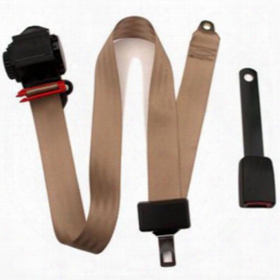 Beams Tri-lock Front Passenger Side Seat Belt In Tan - Tritj0306p-30