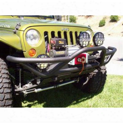Body Armor Jk Wrangler 2 Inch Tubular Front Bumper (textured) - Jk-1951