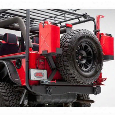 Body Armor Tj And Yj Wrangler Formed Rear Bumper (black) - Tj-2994