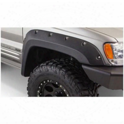 Bushwacker Jeep Grand Cherokee Front Fender Flares 10071-07 - Cut-out Style