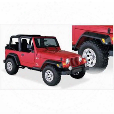 Bushwacker Jeep Tj Wrangler Fender Flare Set 10917-07 - Pocket Manner