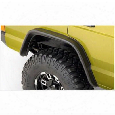 Bushwacker Jeep Xj Cherokee Rear Fender Flares 10064-07 - Flat Style