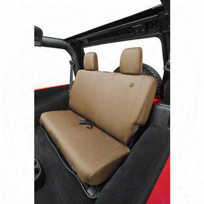 Bestop Custom-tailored Rear Seat Cover (tan) - 29281-04