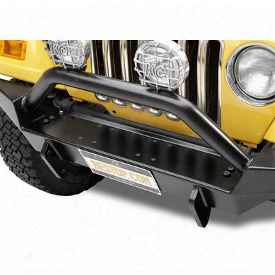 Bestop Highrock 4x4 Front Winch Bumper In Black (textured) - 42901-01