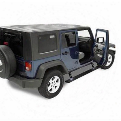 Bestop Powerboard Nx Retractable Electric Running Boards (black) - 75652-15