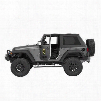 Bestop Powerboard Retractable Electric Running Boards (black) - 75151-15