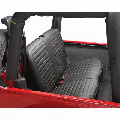 Bestop Rear Seat Cover (black Diamond) -- 29229-35