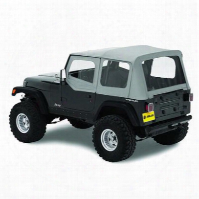 Bestop Replace-a-top W/ Clear Windows Charcoal - Jeep Yj Soft Tops