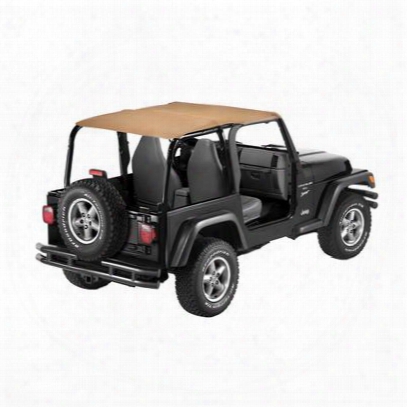Bestop Safari Style Jeep Wrangler Yj Bikini Top In Spice 52529-37