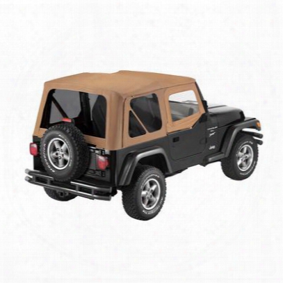 Bestop Sailcloth Replacd-a-top, Tinted Windows, Half Door 79123-37