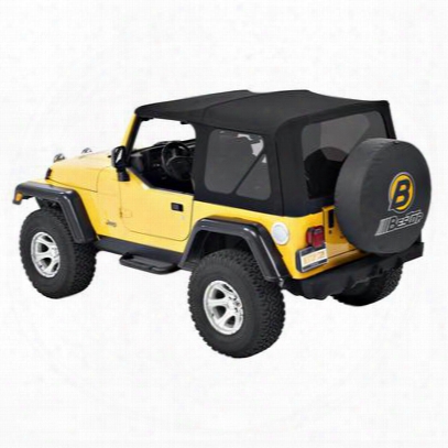 Bestop Supertop Nx Tinted Windows, Matte Black Twill 54820-17 Soft Top