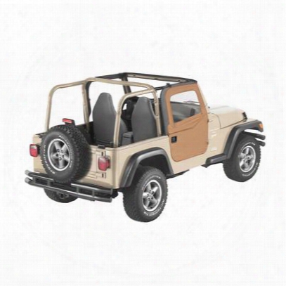 Bestop Supertop Two-piece Doors For Factory Tops Supertops And Sunrider Tops In Spice Denim - 51789-37