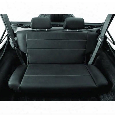 Bestop Trailmax Ii Fold And Tumble Rear Seat (black) - 39440-01