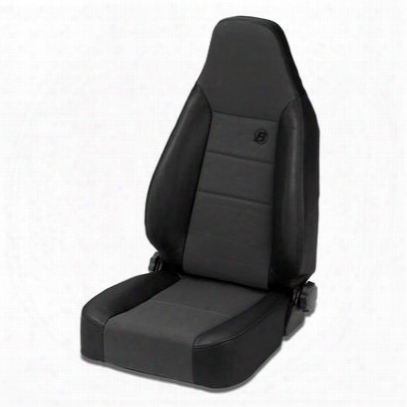 Bestop Trailmax Ii Sport Recliner Front Seat (black) - 39438-15