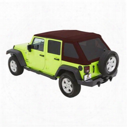 Bestop Trektop Nx Glide Soft Top With Tinted Windows (crushed Red Pepper) - 54923-68